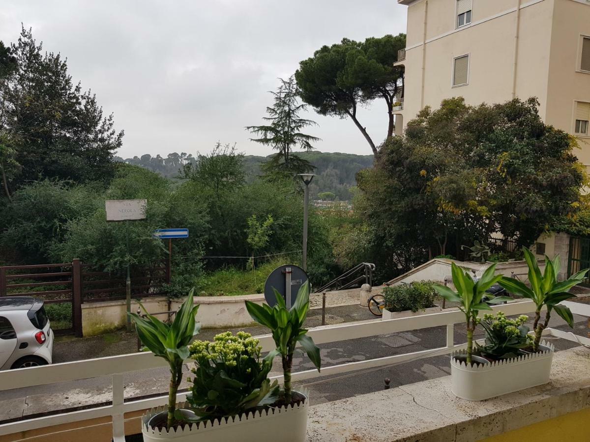 Appartamento Luminoso Con Vista Su Villa Ada Rom Exterior foto