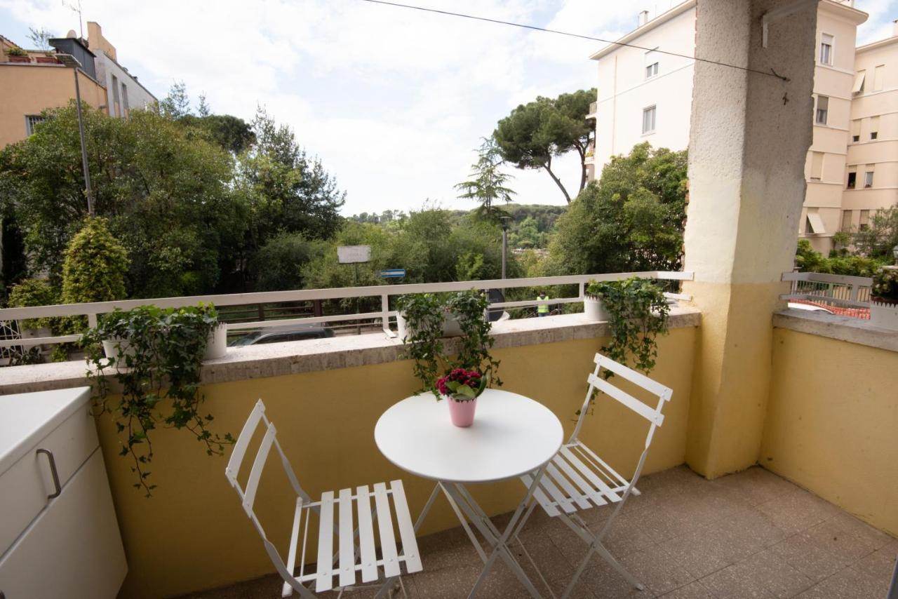 Appartamento Luminoso Con Vista Su Villa Ada Rom Exterior foto