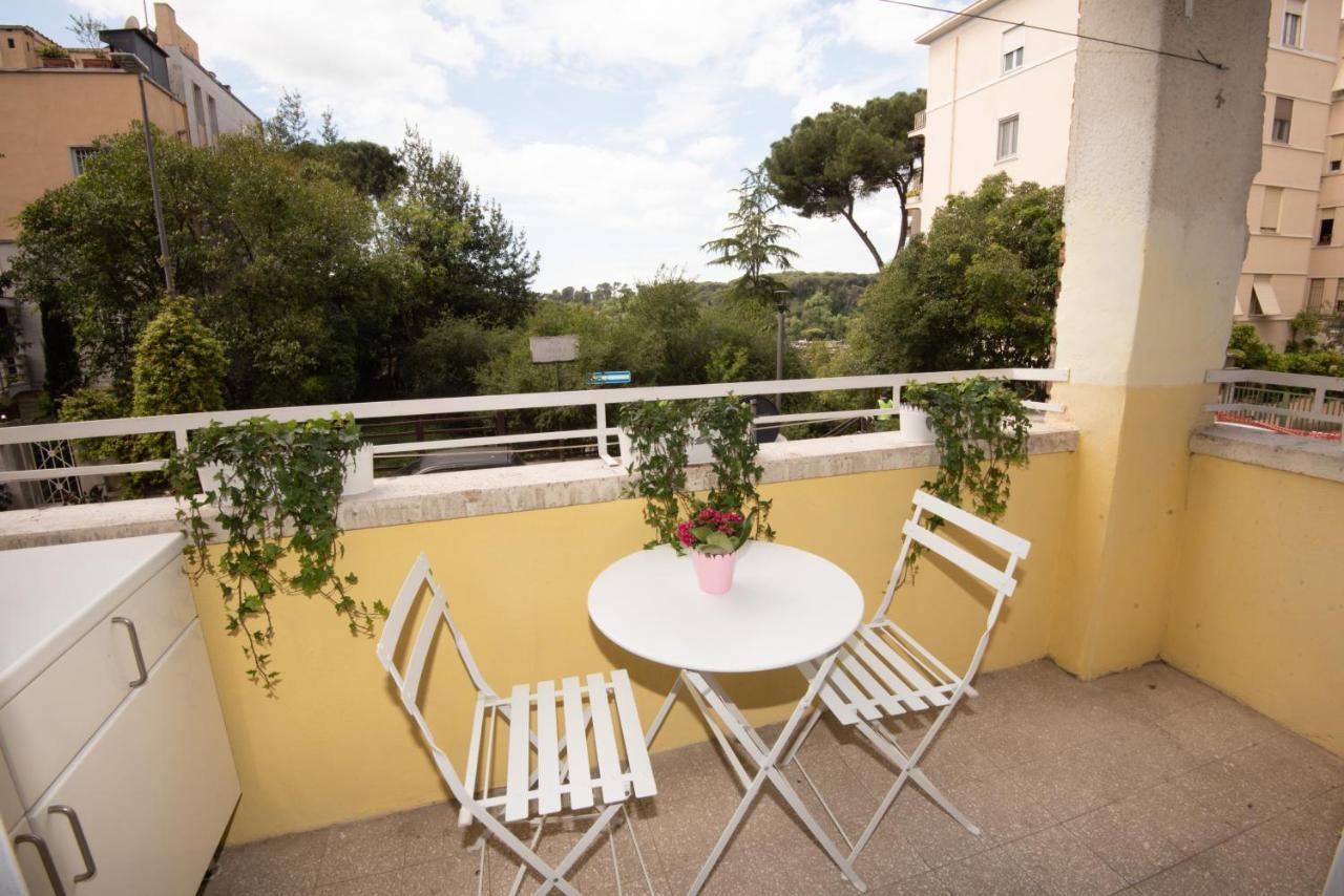 Appartamento Luminoso Con Vista Su Villa Ada Rom Exterior foto
